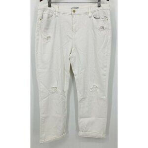 Tommy Hilfiger White Denim Goshen Boyfriend 14